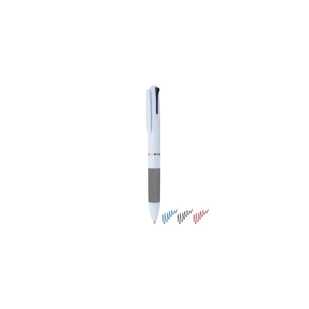 Producto personalizable Boligrafo 3 Colores Aro Metal "Farves"