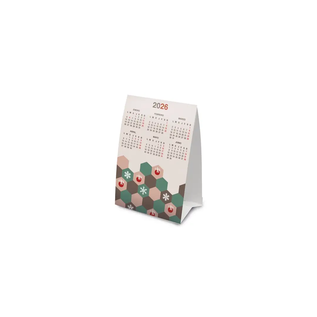 Producto personalizable Almanaque Menu Sobremesa