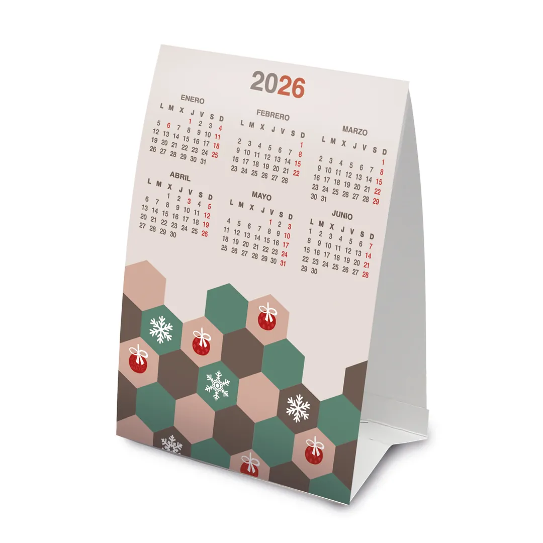 Producto personalizable Almanaque Menu Sobremesa
