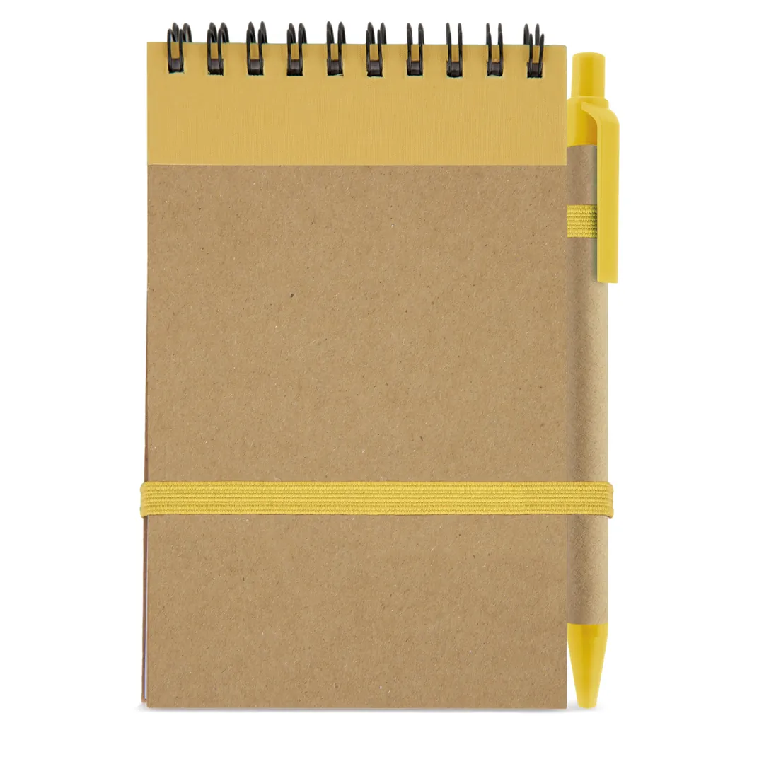 Producto personalizable Bloc De Notas Con Boligrafo Reciclado "Mael"