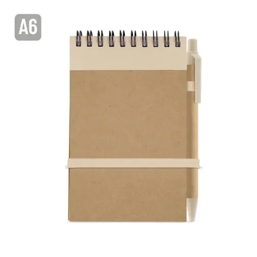 Variante de producto Bloc De Notas Con Boligrafo Reciclado "Mael"