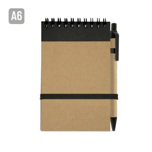 Variante de producto Bloc De Notas Con Boligrafo Reciclado "Mael"