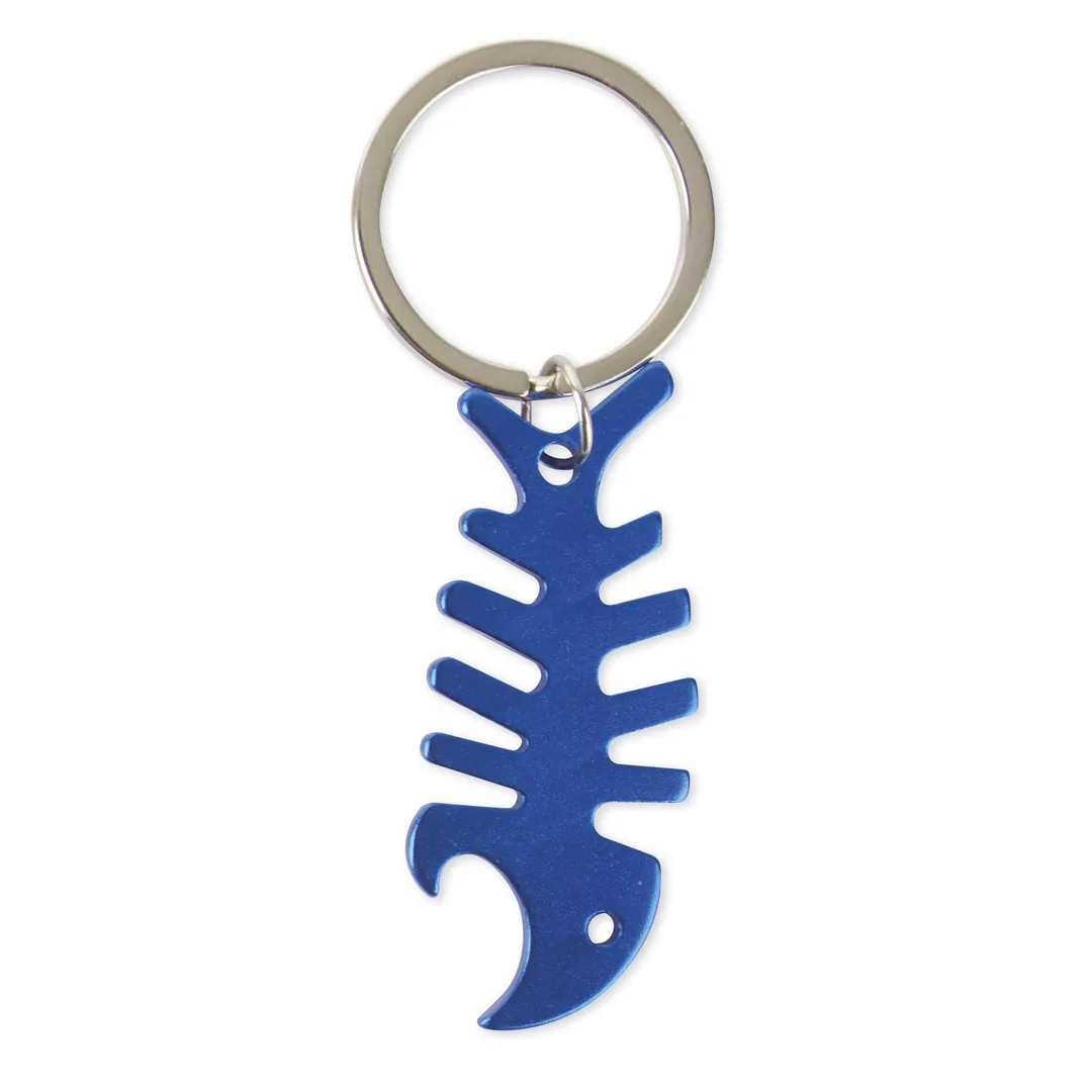 Producto personalizable Llavero Aluminio Raspa Azul