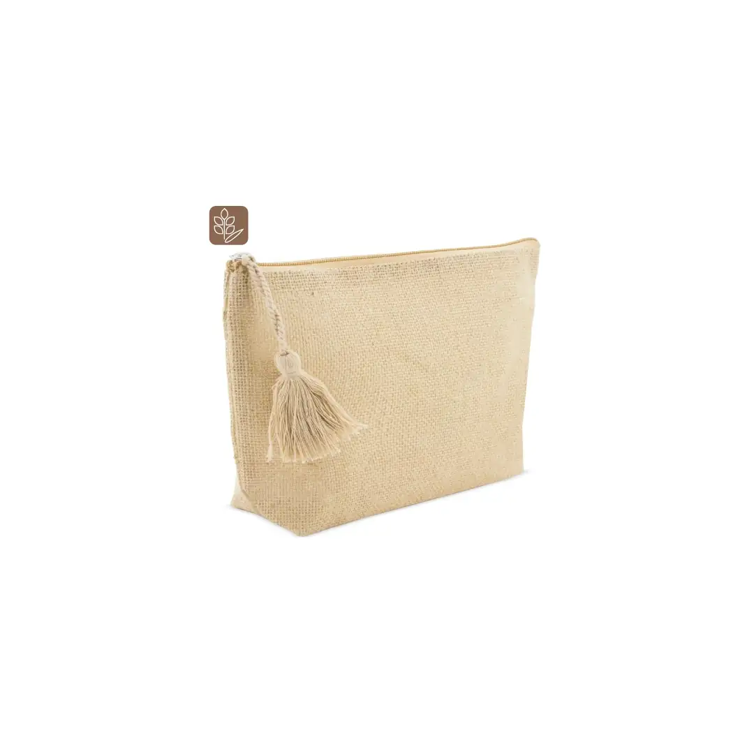 Producto personalizable Neceser Jute Laminado Borla "Maya"