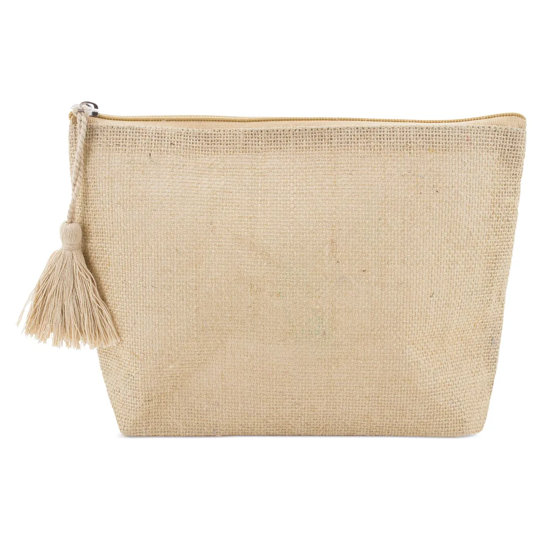 Producto personalizable Neceser Jute Laminado Borla "Maya"