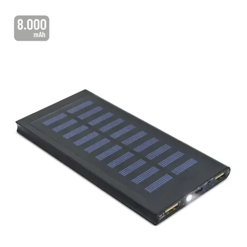 Variante de producto Power Bank Solar "Strong" 8.000 mAh | Linterna LED Integrada