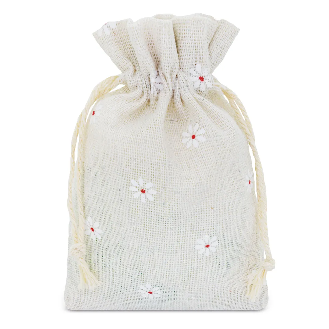 Producto personalizable Bolsa De Algodón Flores