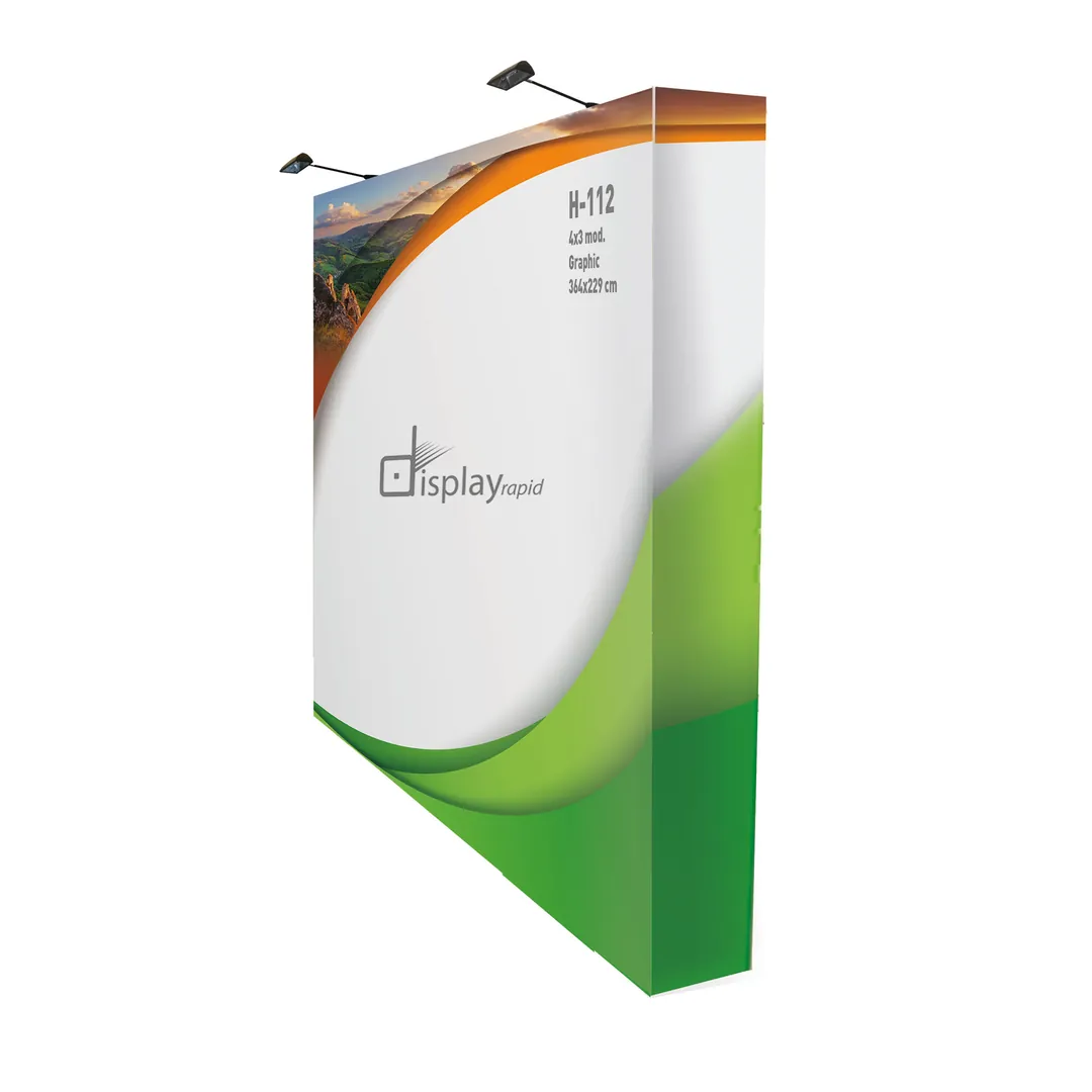 Producto personalizable Pop Up Velcro 4X3 Con Trolley "Showroom"