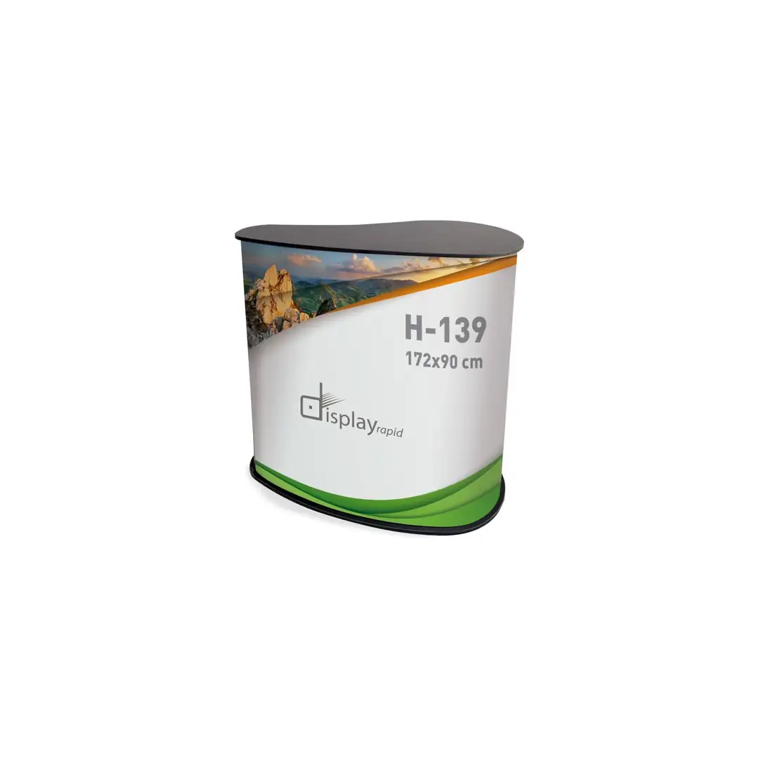 Producto personalizable Mostrador Riñon Varillas "Landar"