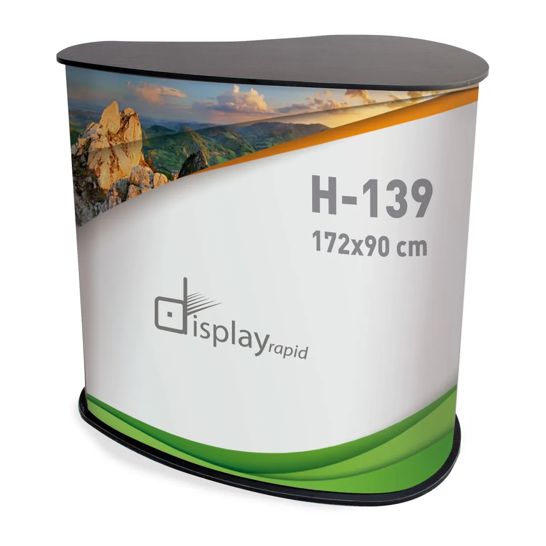 Producto personalizable Mostrador Riñon Varillas "Landar"