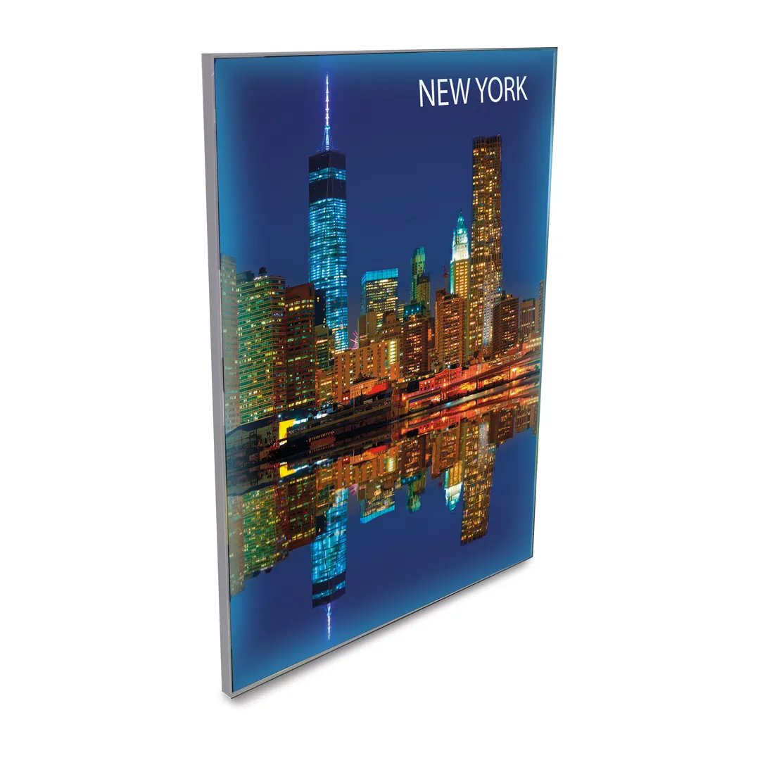 Producto personalizable Marco LED Single 50x70 Cm | Publicidad Iluminada para Puntos de Venta B2B