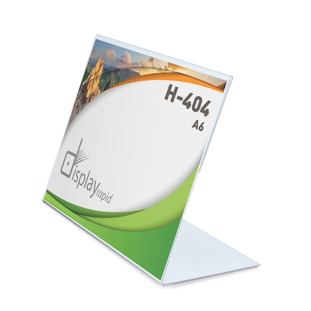 Producto personalizable Portagrafica Pvc Horizontal A6 "Menzi"