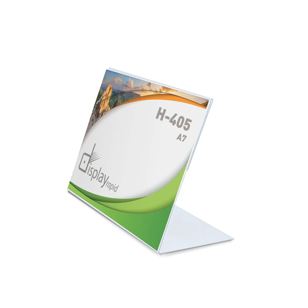 Producto personalizable Portagrafica Pvc Horizontal A7 "Menzi"