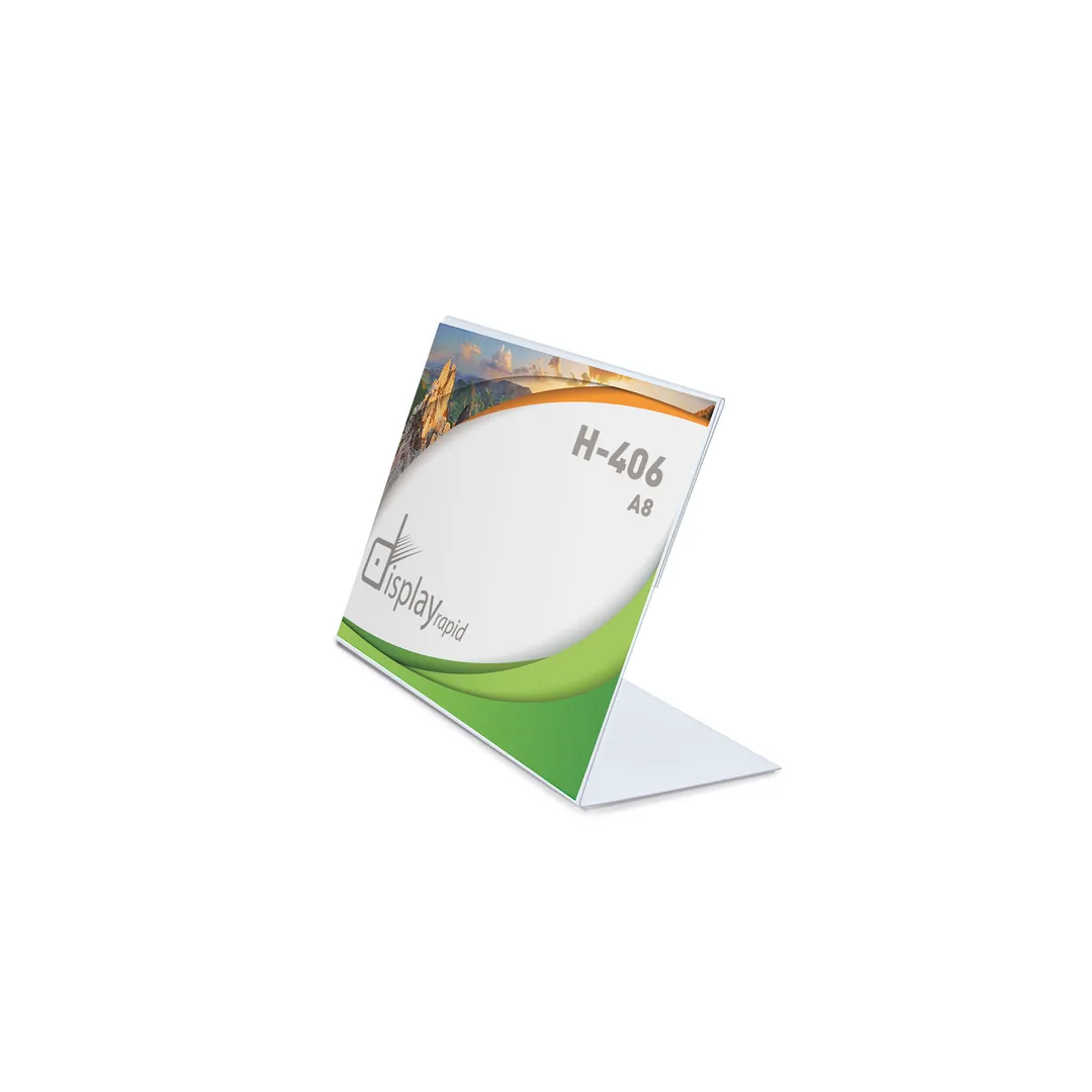 Producto personalizable Portagrafica Pvc Horizontal A8 "Menzi"
