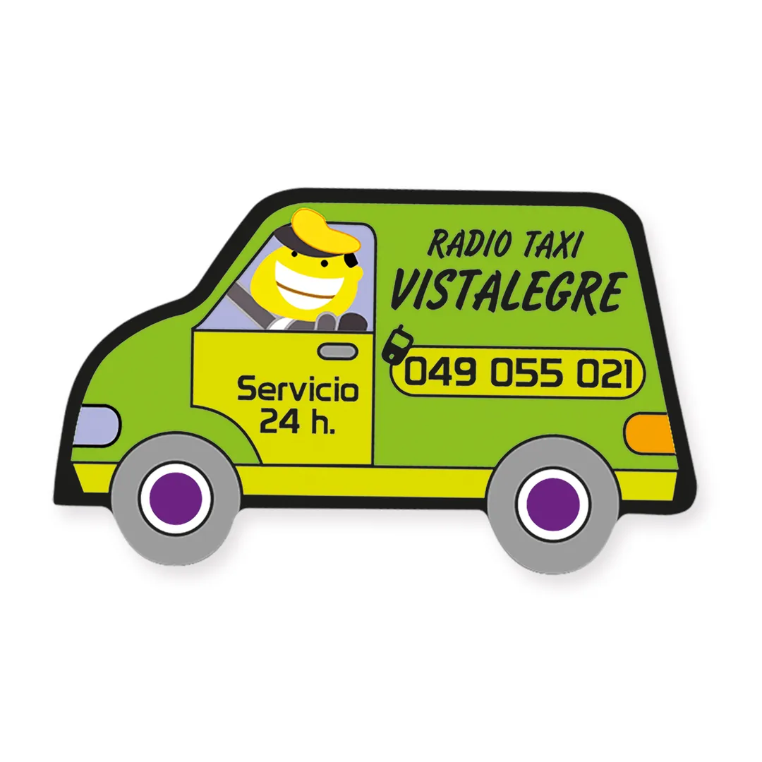 Producto personalizable Imán Coche