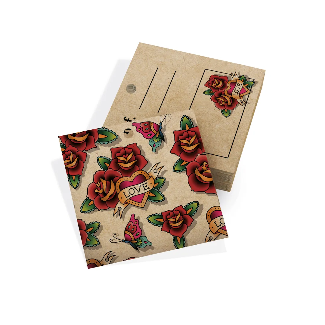 Producto personalizable Etiqueta Cuadrada Eco