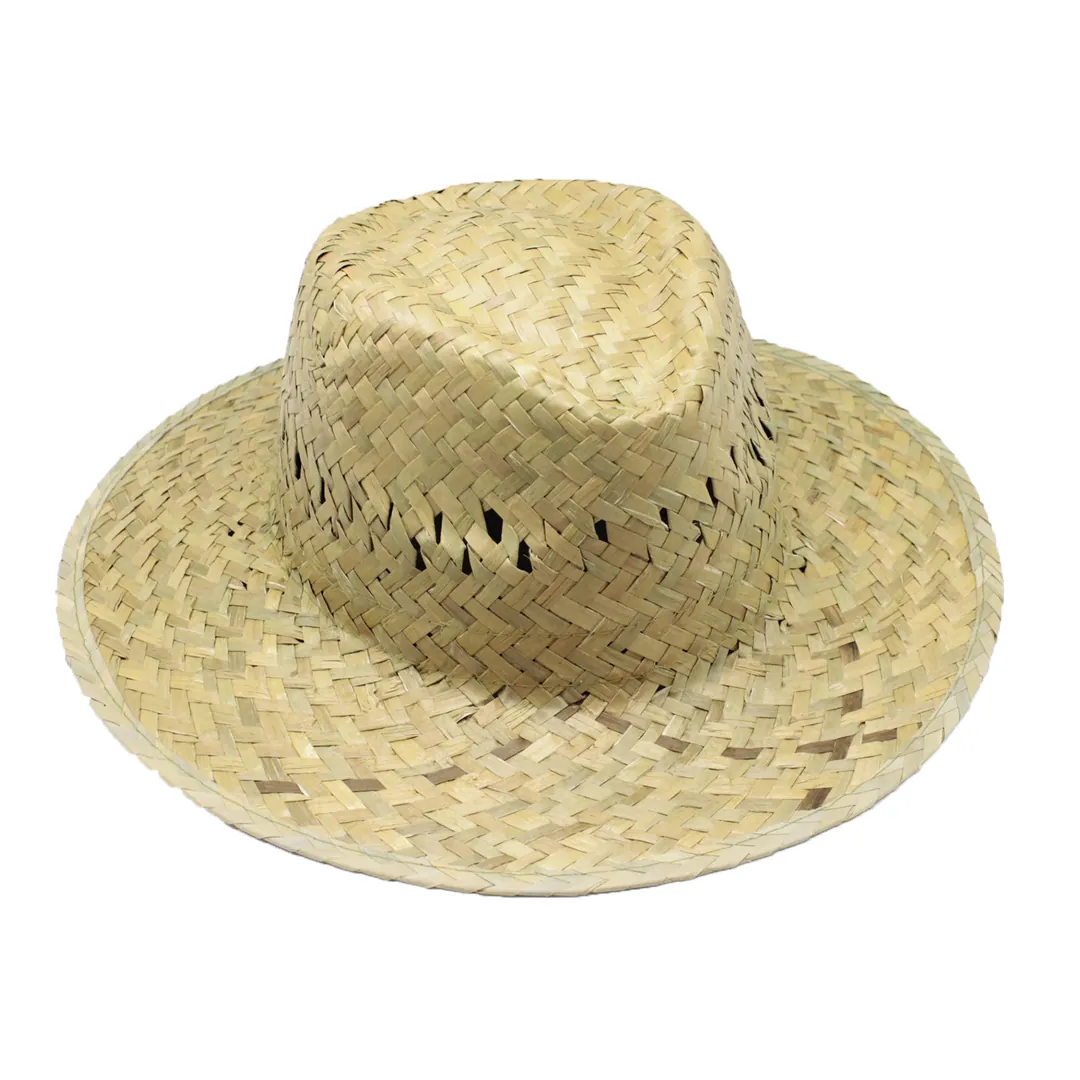 Producto personalizable Sombrero Paja Verde Cinta Interior "Paulo"