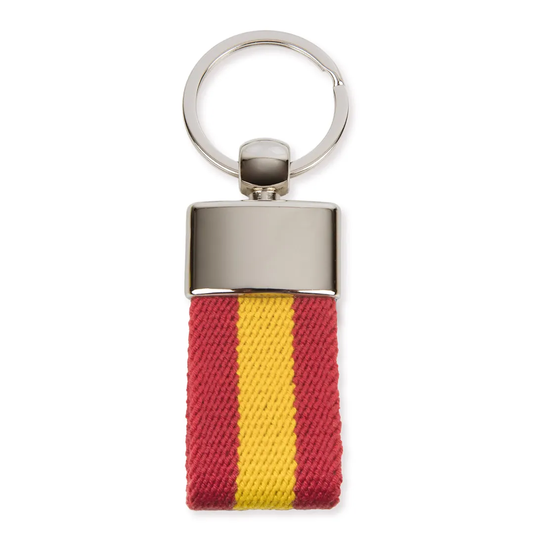 Producto personalizable Llavero Cinturon Bandera España "Hank"