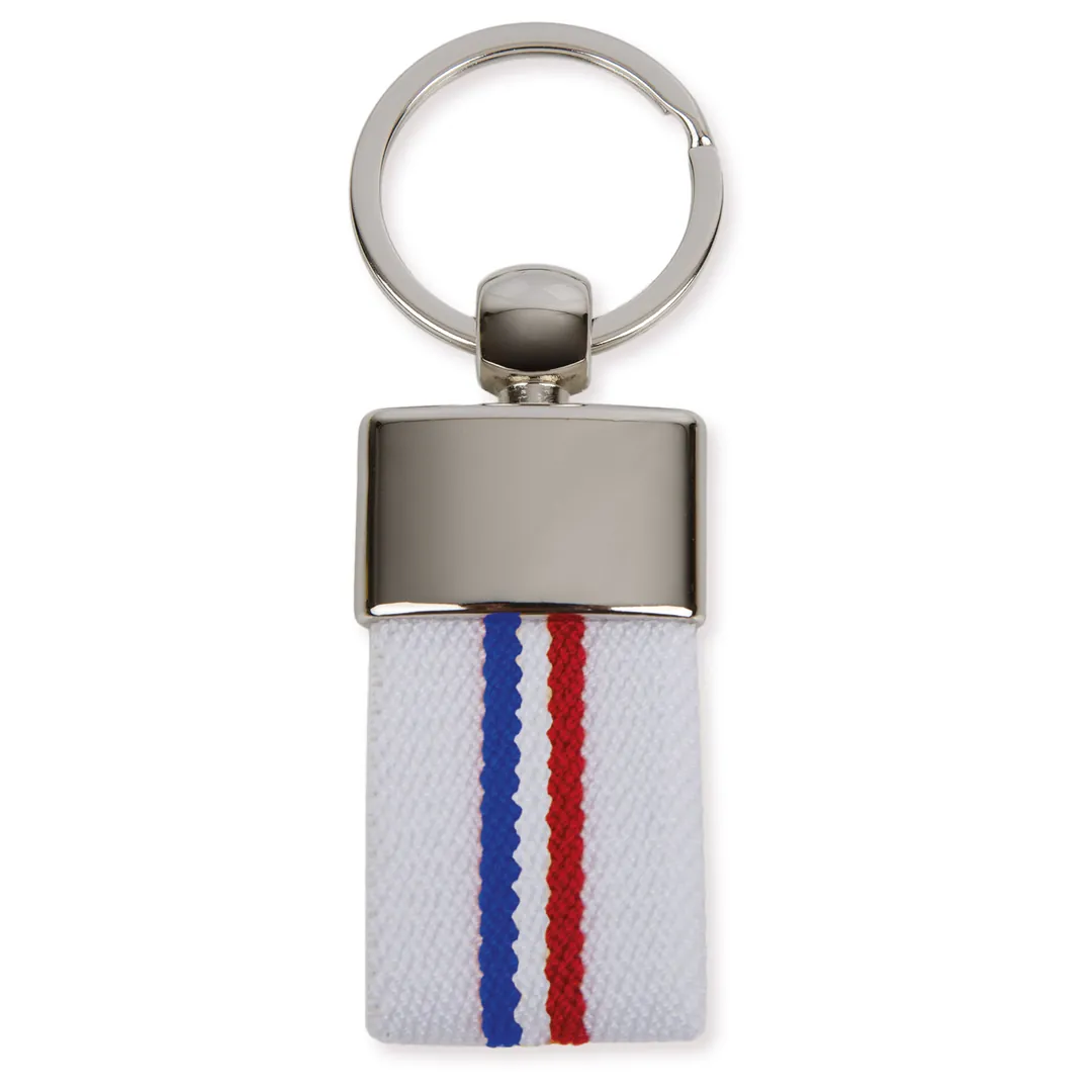 Variante de producto Llavero Cinturon Bandera Francia Blanco "Derex"