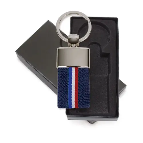Variante de producto Llavero Cinturon Bandera Francia Blanco "Derex"