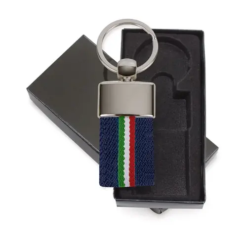 Variante de producto Llavero Cinturon Bandera Italia Blanco "Derex"