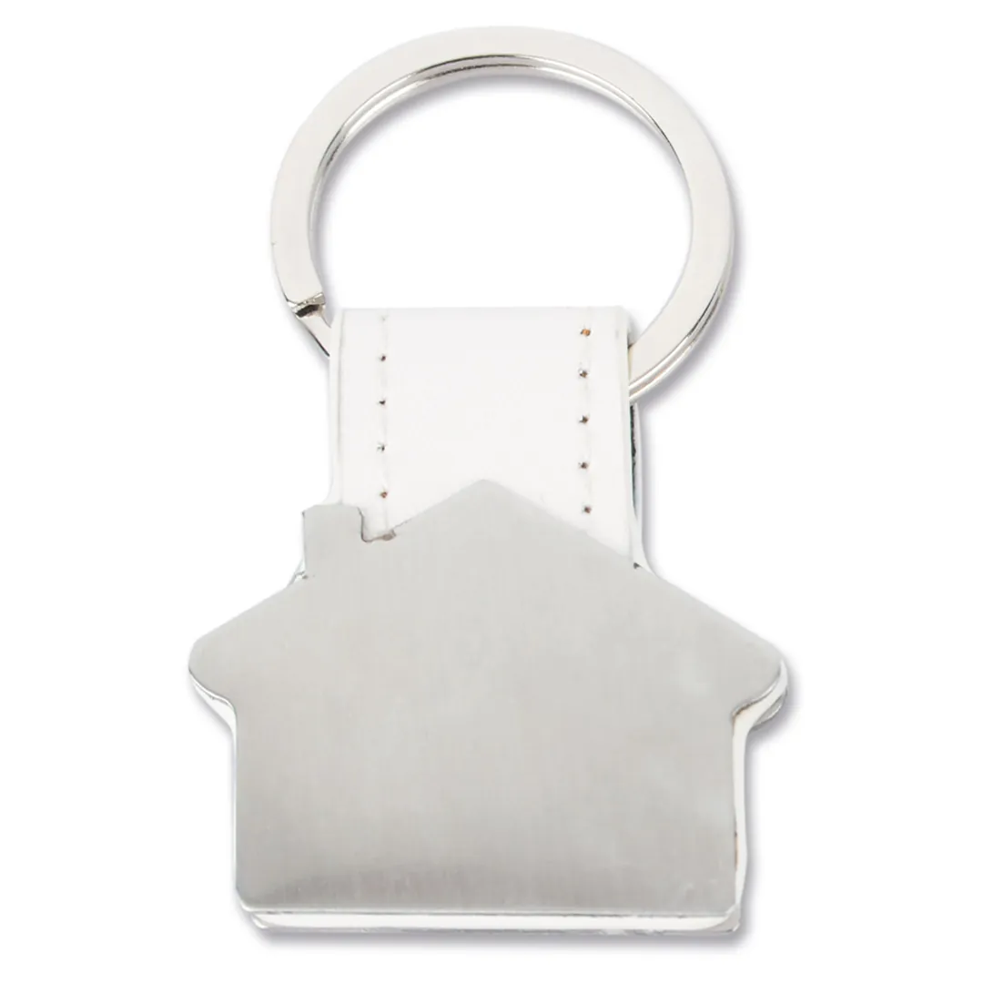 Producto personalizable Llavero Metalico Forma Casa