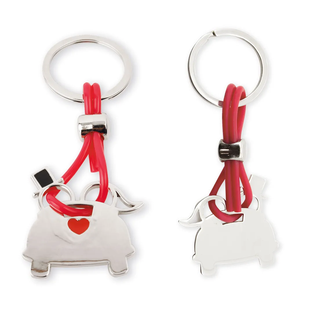 Producto personalizable Llavero Recien Casados