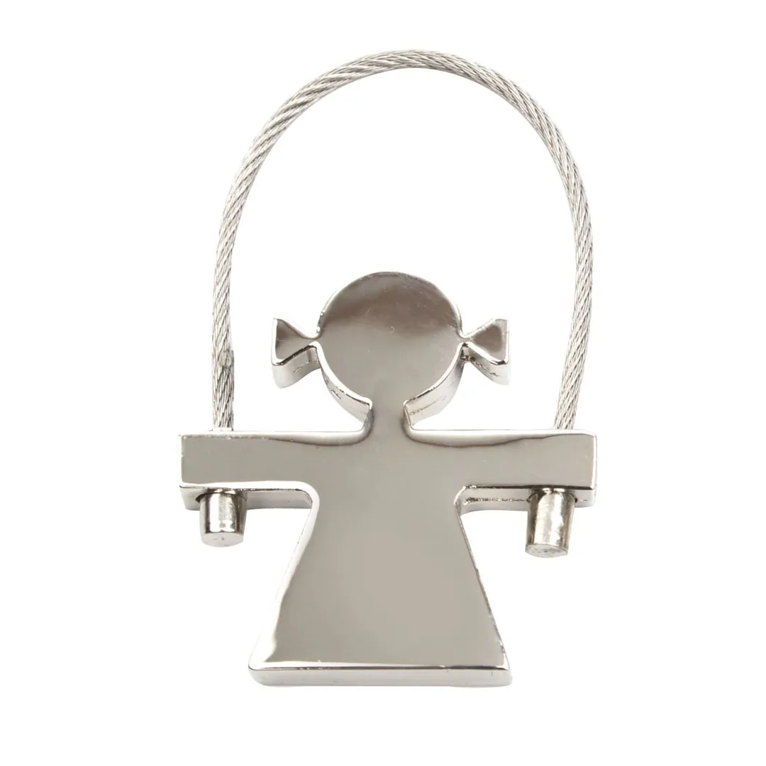 Producto personalizable Llavero Metalico Niña