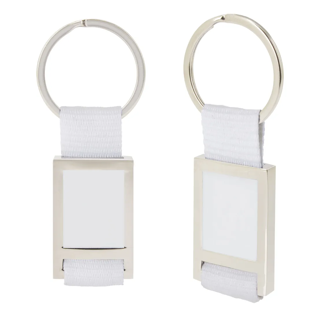 Producto personalizable Llavero Metalico Nylon Bl