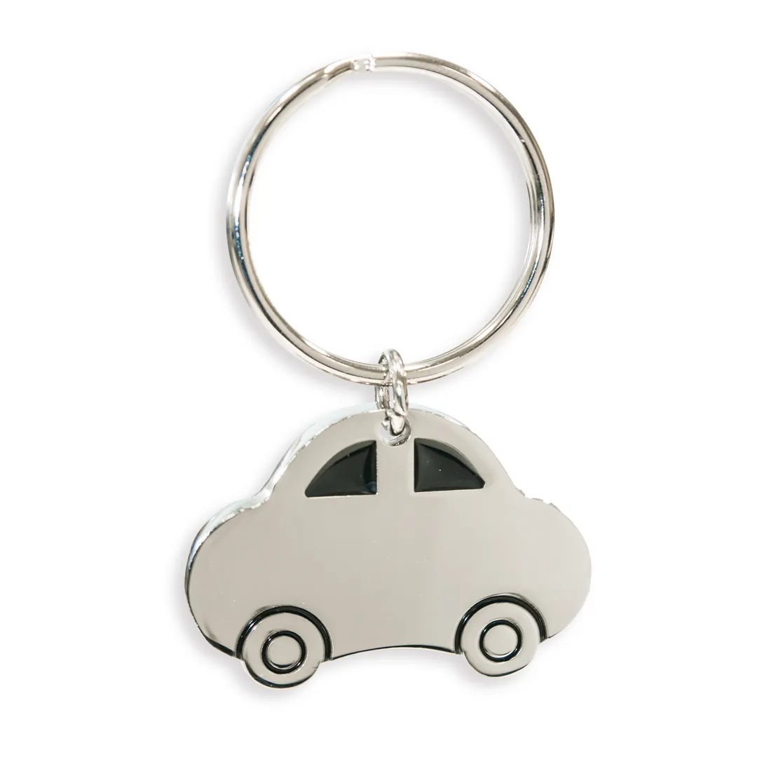 Producto personalizable Llavero Metalico Car