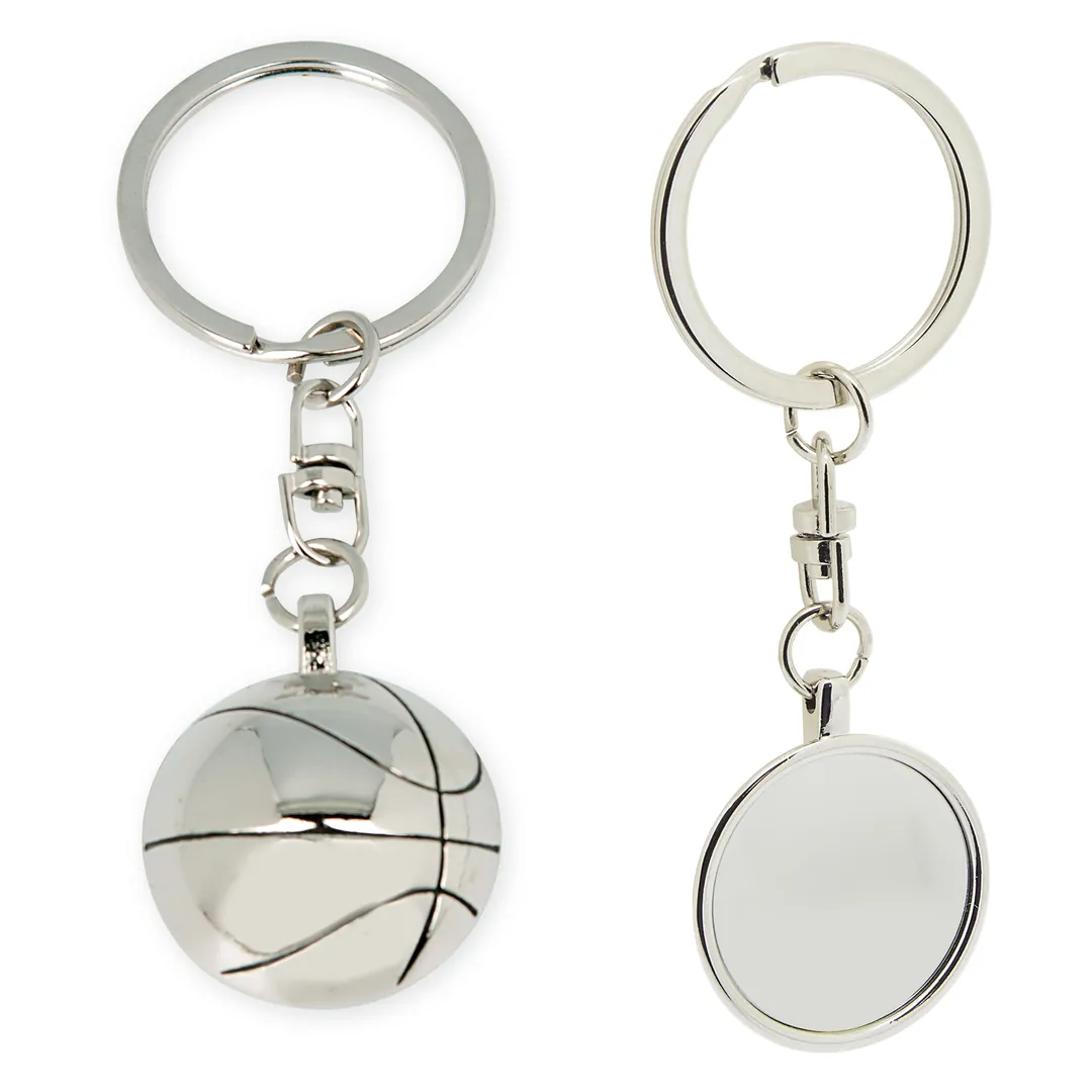 Producto personalizable Llavero Metalico Baloncesto "Equipo"
