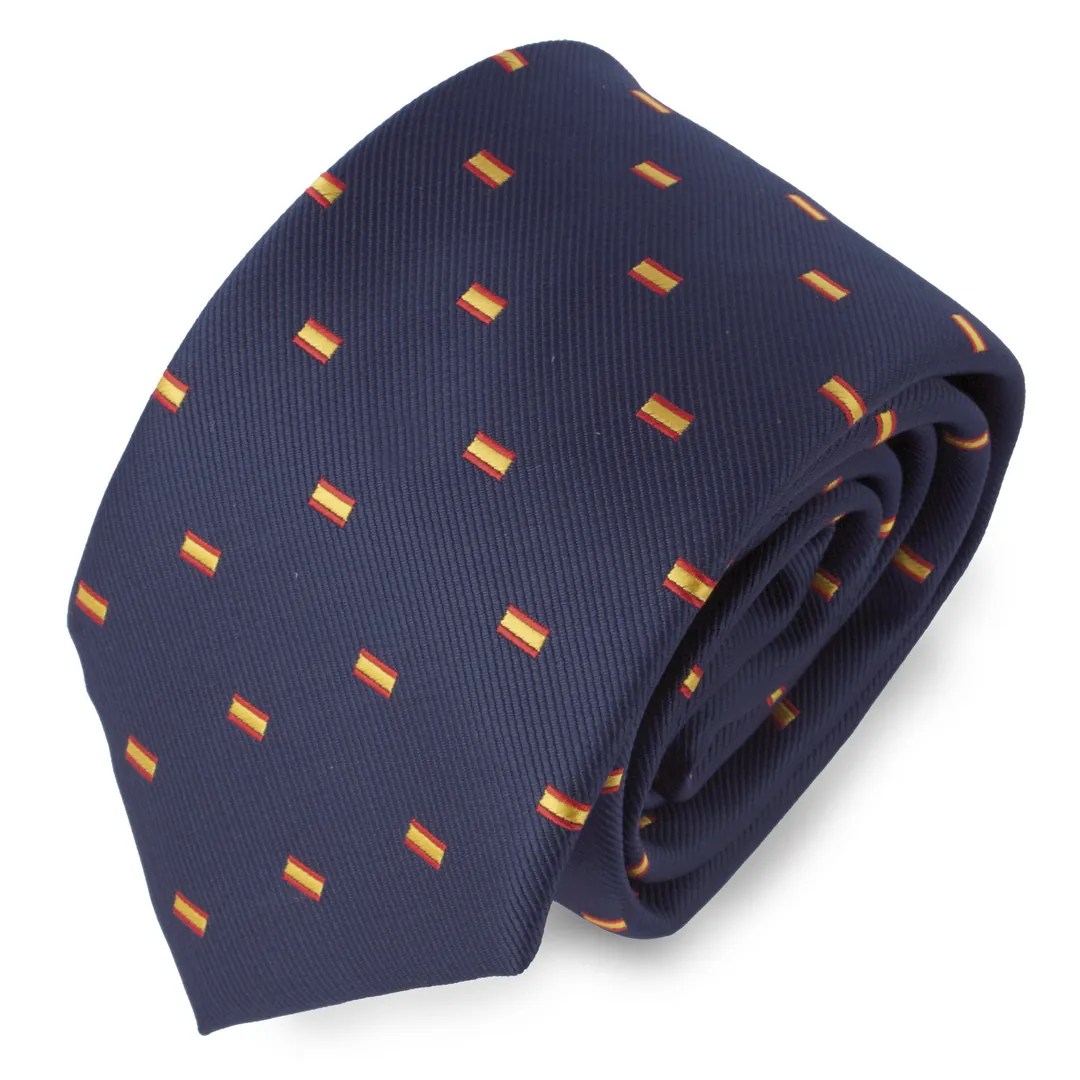 Producto personalizable Corbata Bandera España Marino