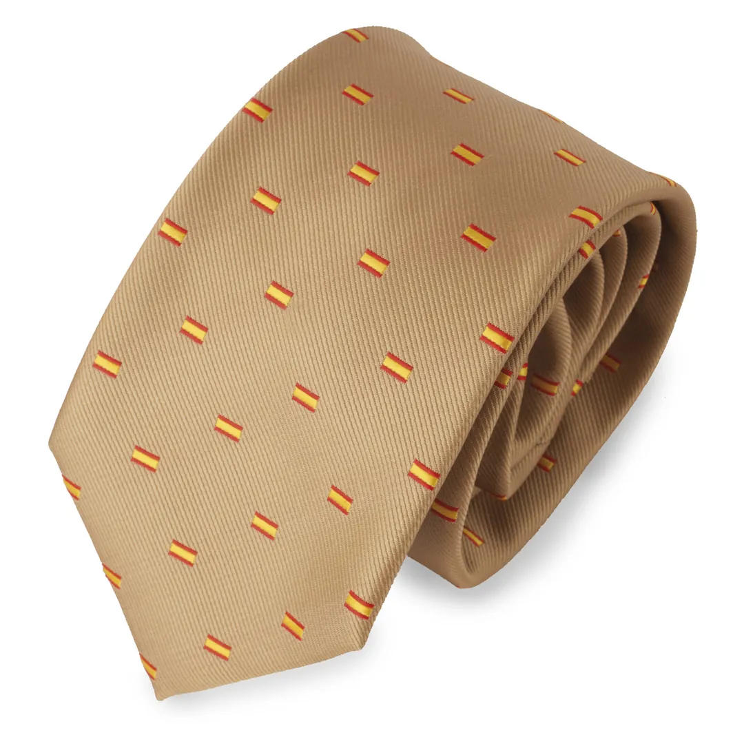 Producto personalizable Corbata Bandera España Piedra