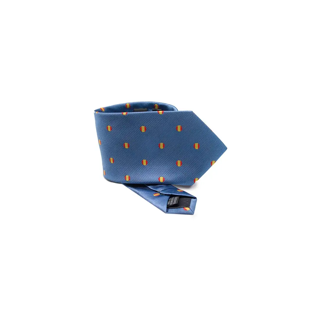 Producto personalizable Corbata Microfibra Spain Flag Az