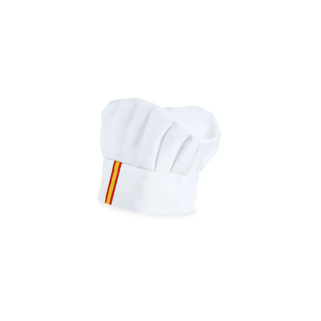 Producto personalizable Gorro Cocinero Bandera Blanco "Roncer"