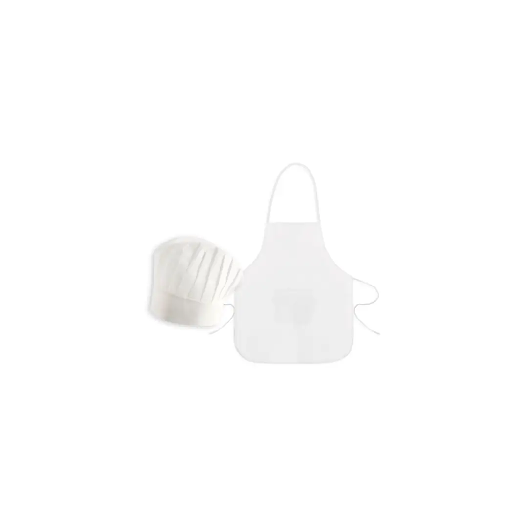 Variante de producto Set Delantal Y Gorro Infant Nwblanco