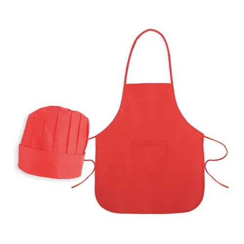 Variante de producto Set Delantal Y Gorro Infant Nwblanco