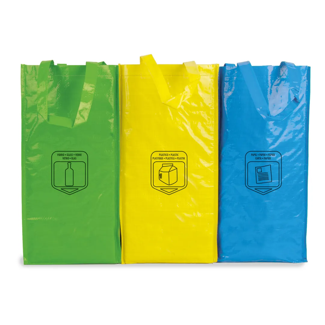 Producto personalizable Bolsa Triple Eco Non Woven Laminada