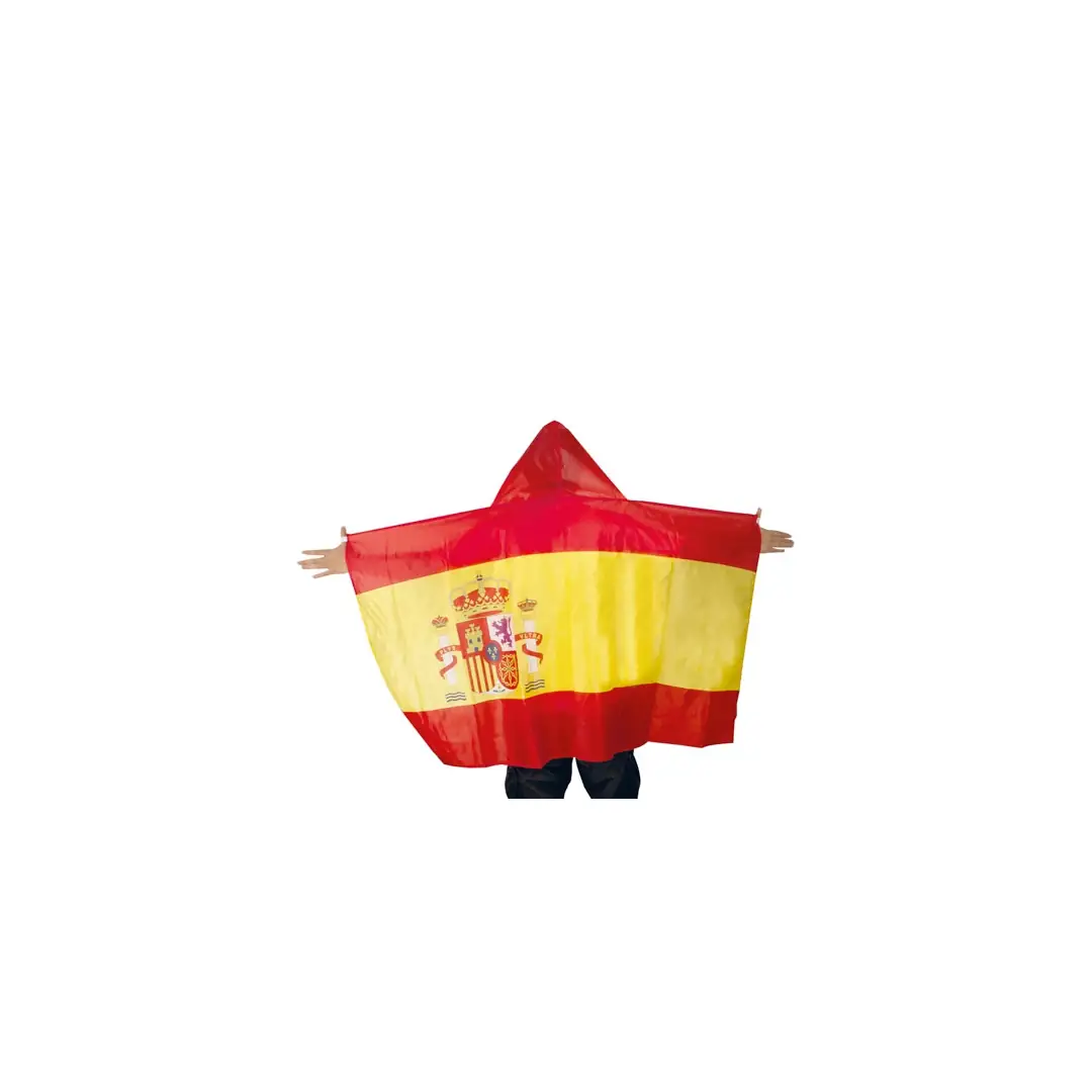Producto personalizable Poncho Bandera Española "Festejo"