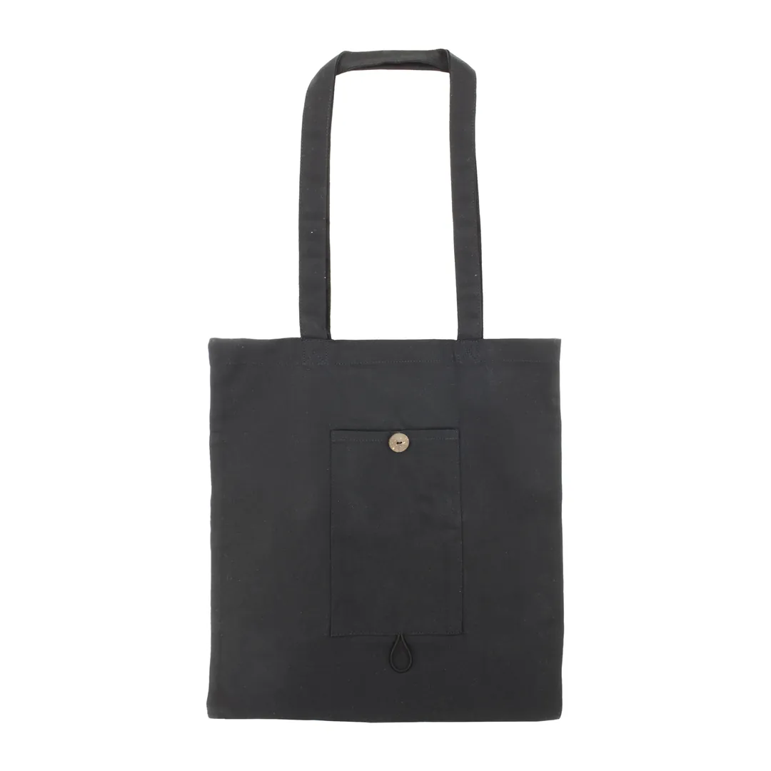 Producto personalizable Bolsa De Algodon Plegable Con Bolsillo "Nadia"