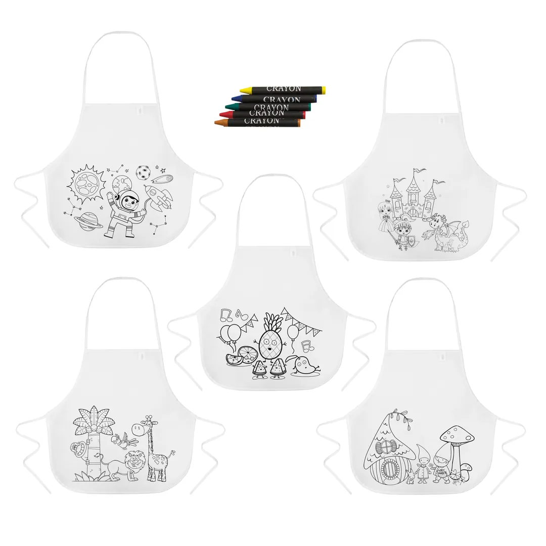 Producto personalizable Delantal Infantil "Chispi"( Pack De 5)