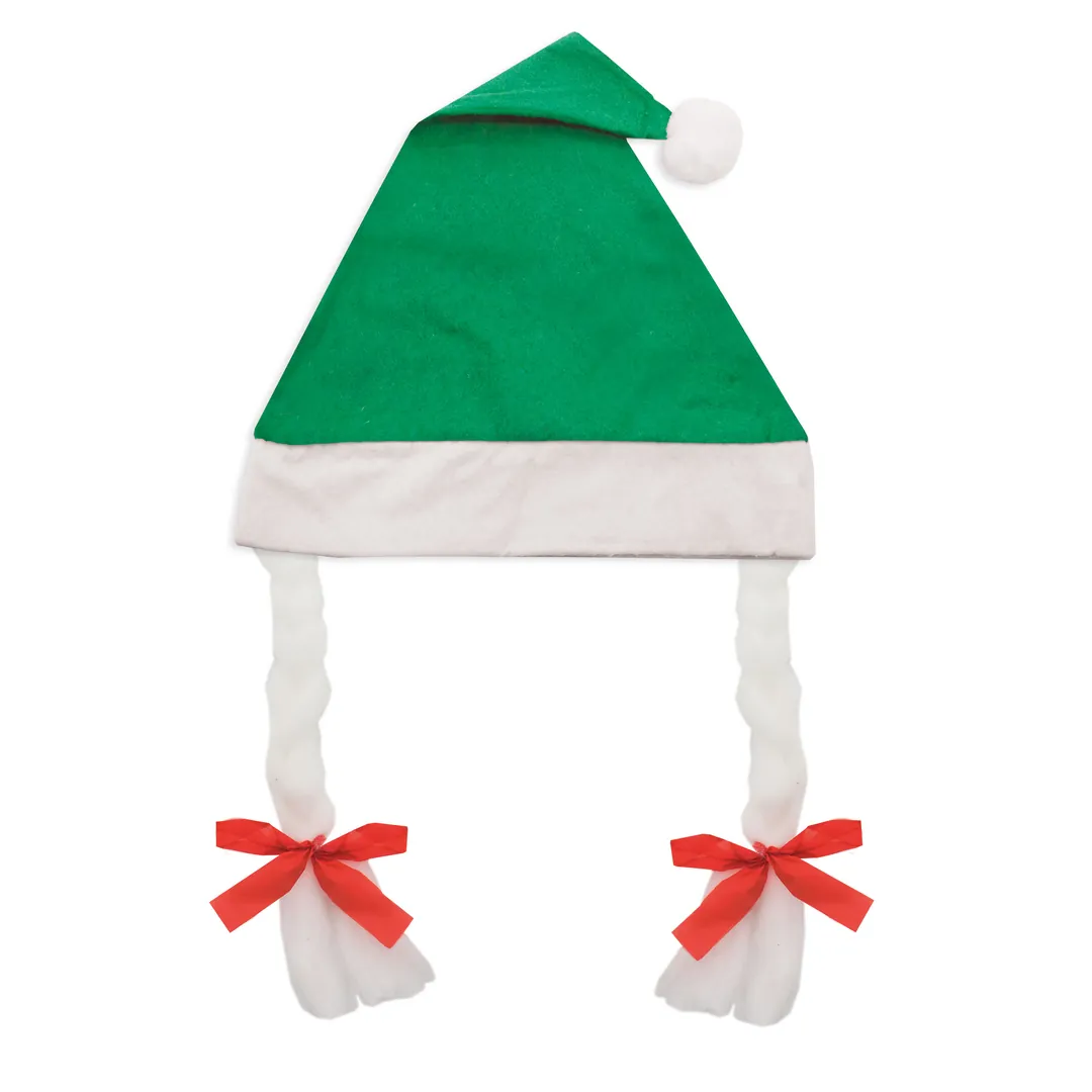 Producto personalizable Gorro De Navidad Con Trenzas