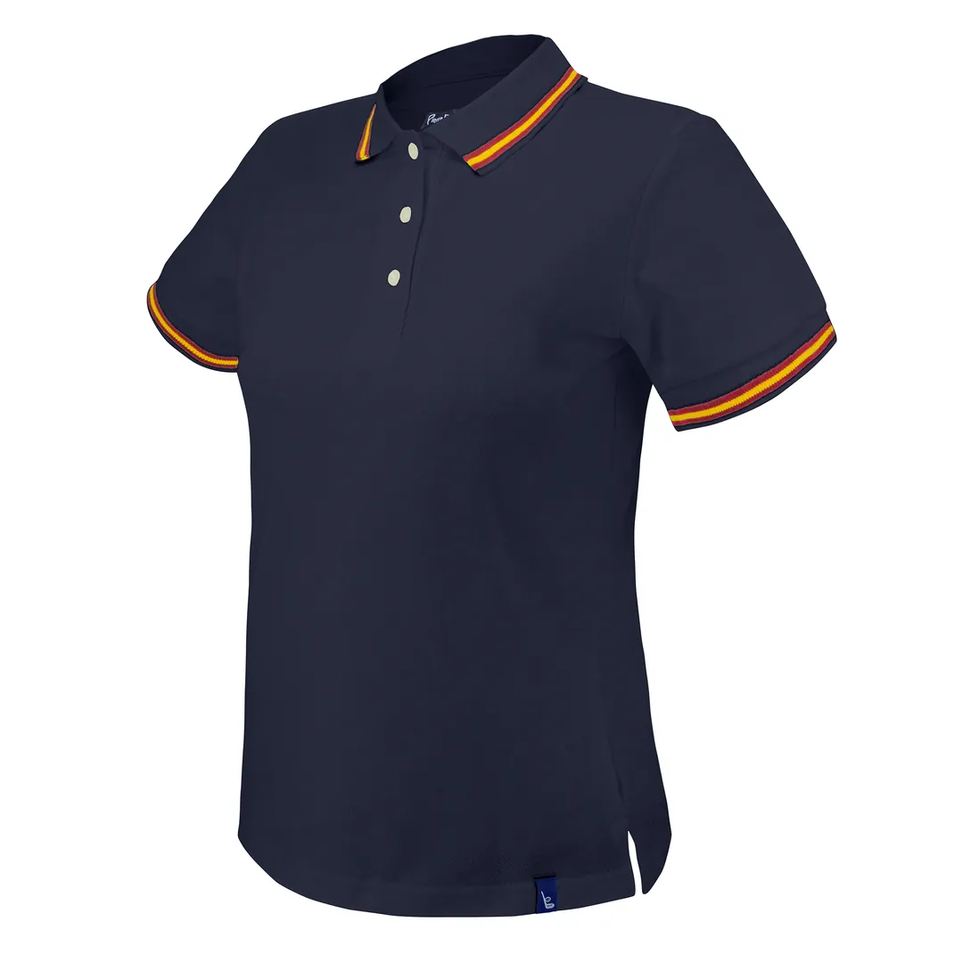 Producto personalizable Polo Bandera Hombre Pierre Delone "Azur"