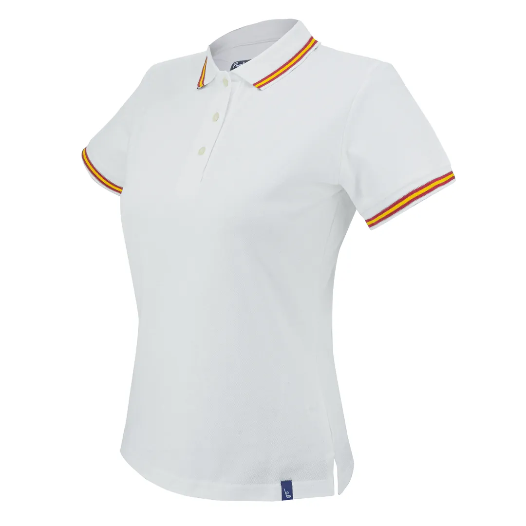 Producto personalizable Polo Bandera Mujer Pierre Delone  "Azur"