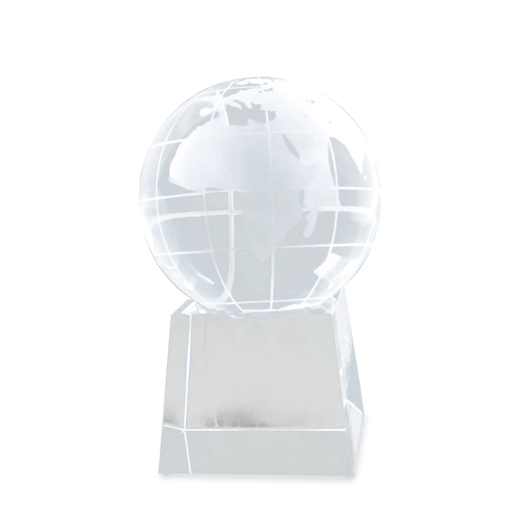 Producto personalizable Cristal Bola Mundo Mediana "Terra"