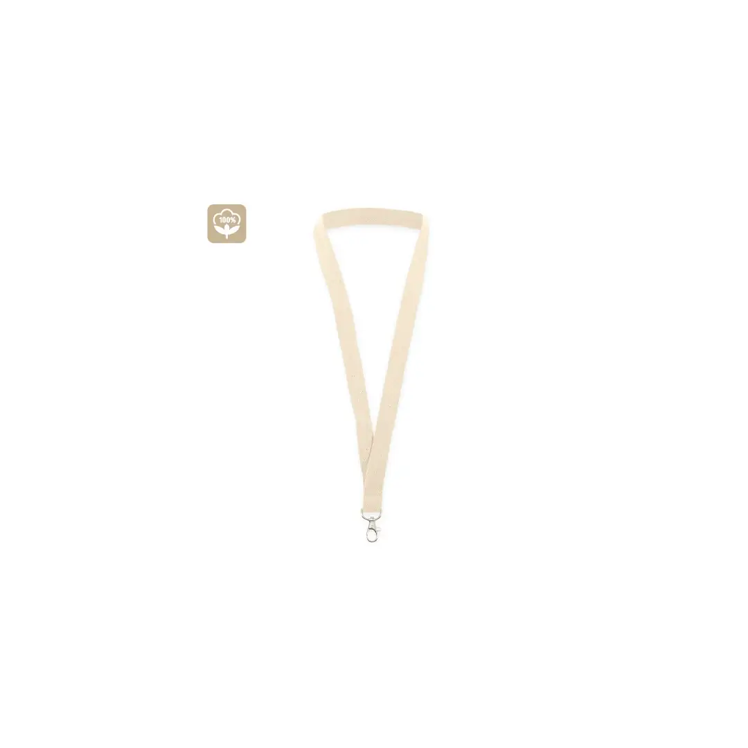 Producto personalizable Lanyard Organic Cotton "Pima"