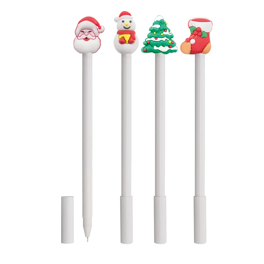 Producto personalizable Set De Boligrafos Navideños "Natale" (4 Modelos)