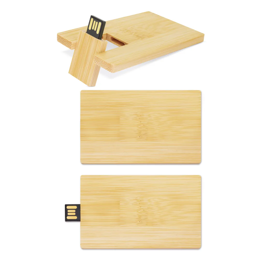 Producto personalizable Memoria Usb Bambu 32Gb "Plate"