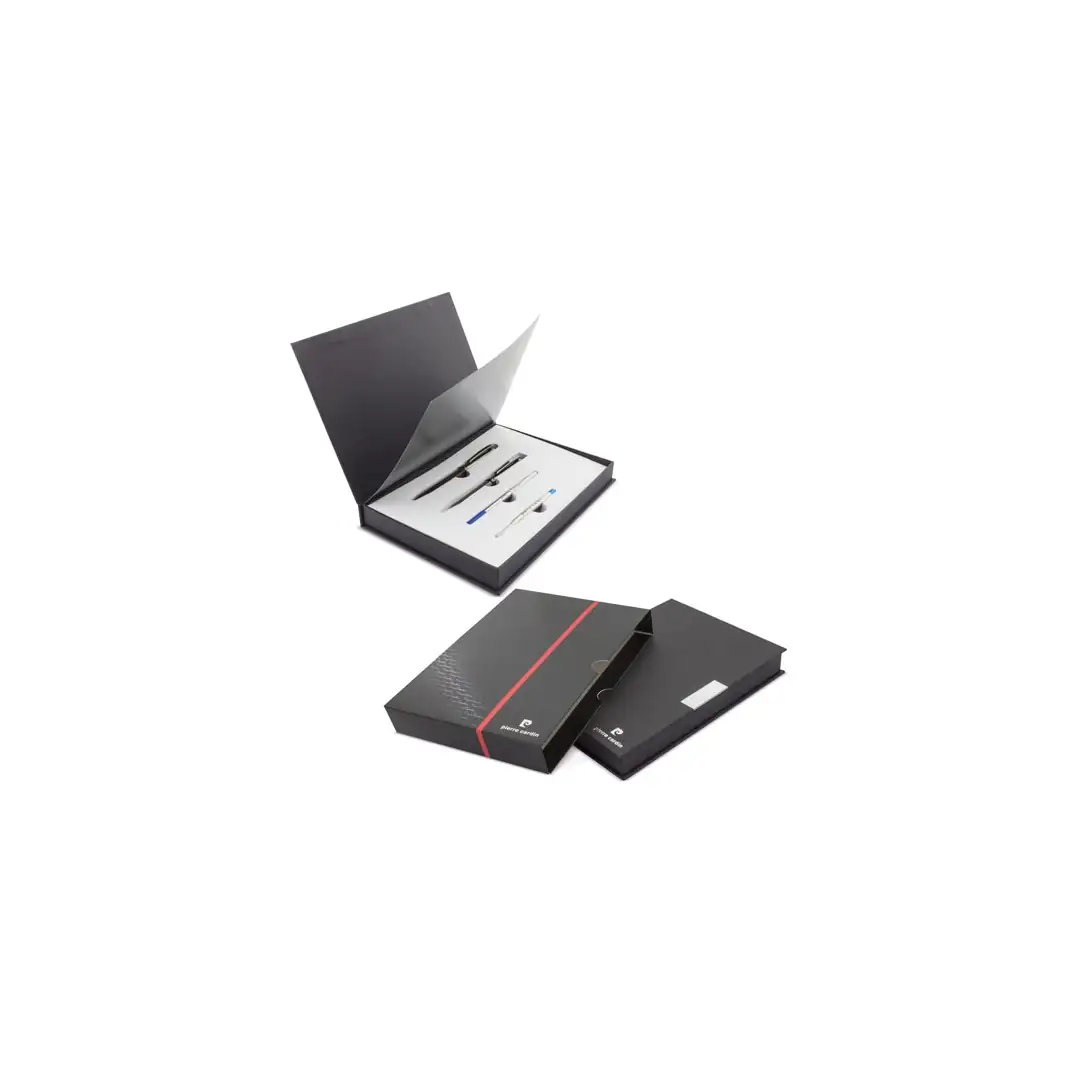 Producto personalizable Estuche Boligrafo+Roller Doble Recambio Genova Pierre Cardin