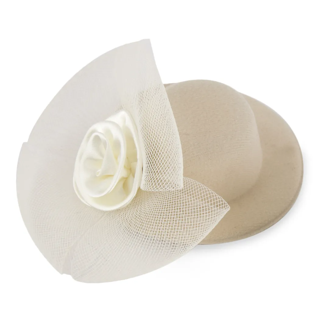 Producto personalizable Tocado Medio Lourdes Crudo